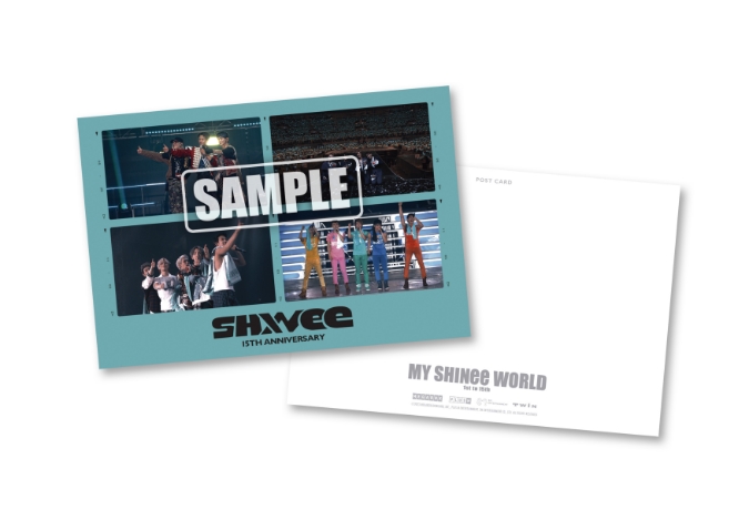 入場者特典｜【公式】映画『MY SHINee WORLD』オフィシャルサイト